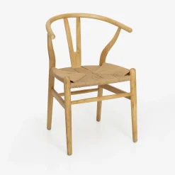 Casa Viva Silla de comedor de madera de olmo Irma 49x42x78cm Clau&Chloe Sale