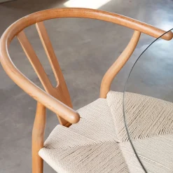 Casa Viva Silla de comedor de madera de haya Irma 56x52x76cm Sale