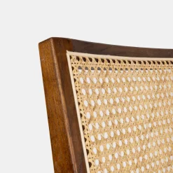 Casa Viva Silla de comedor de madera de olmo Cecilia 50x50x84cm Clau&Chloe Outlet