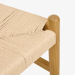 Casa Viva Silla de comedor de madera de olmo Lia 47x44x78cm Clau&Chloe Clearance