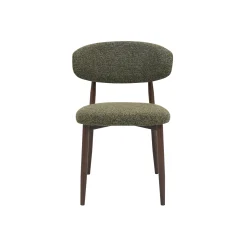 Casa Viva Silla de comedor efecto madera verde Martina 54x52x76cm Clau&Chloe Discount