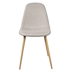 Casa Viva Silla de comedor gris claro Concept 45x55x86cm