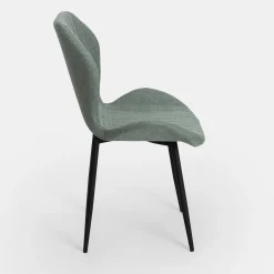 Casa Viva Silla de comedor verde Lydia 54x50x86cm Clau&Chloe Sale