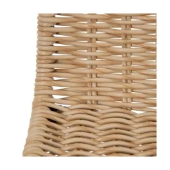 Casa Viva Silla de interior y exterior de ratán sintético 45x41x83cm Online