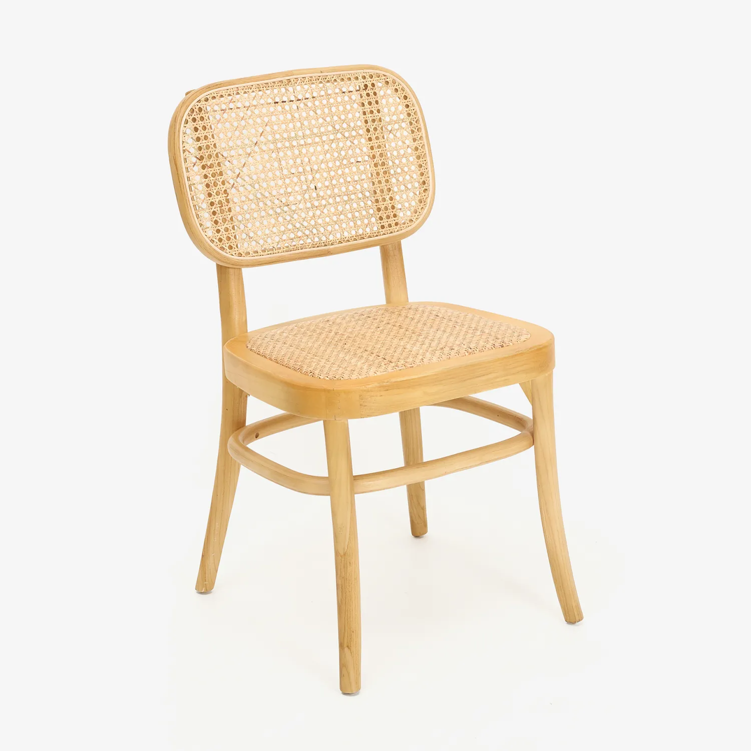 Casa Viva Silla de madera de olmo clara Cibran 45x41x83cm Clau&Chloe Clearance