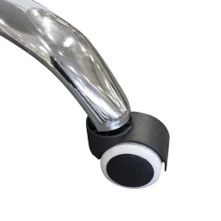 Casa Viva Silla de oficina con ruedas blanca Tulip 48x55x82cm Sale