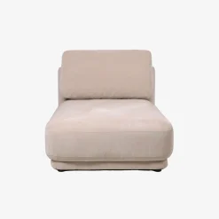 Casa Viva Sillón chaise longue beige Alain 92x157x68cm Clearance