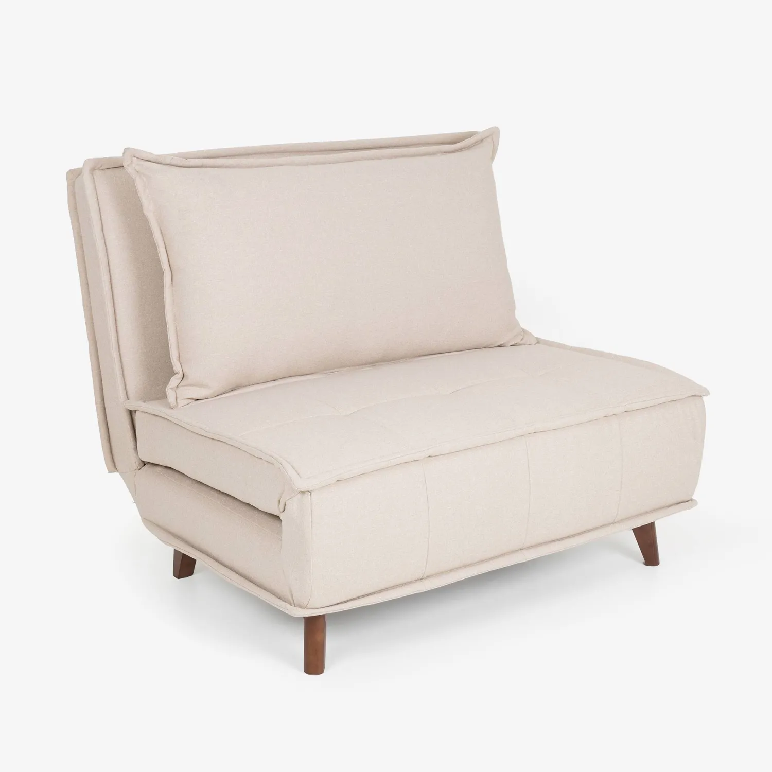 Casa Viva Sofá cama individual crema 104x92x84cm Best