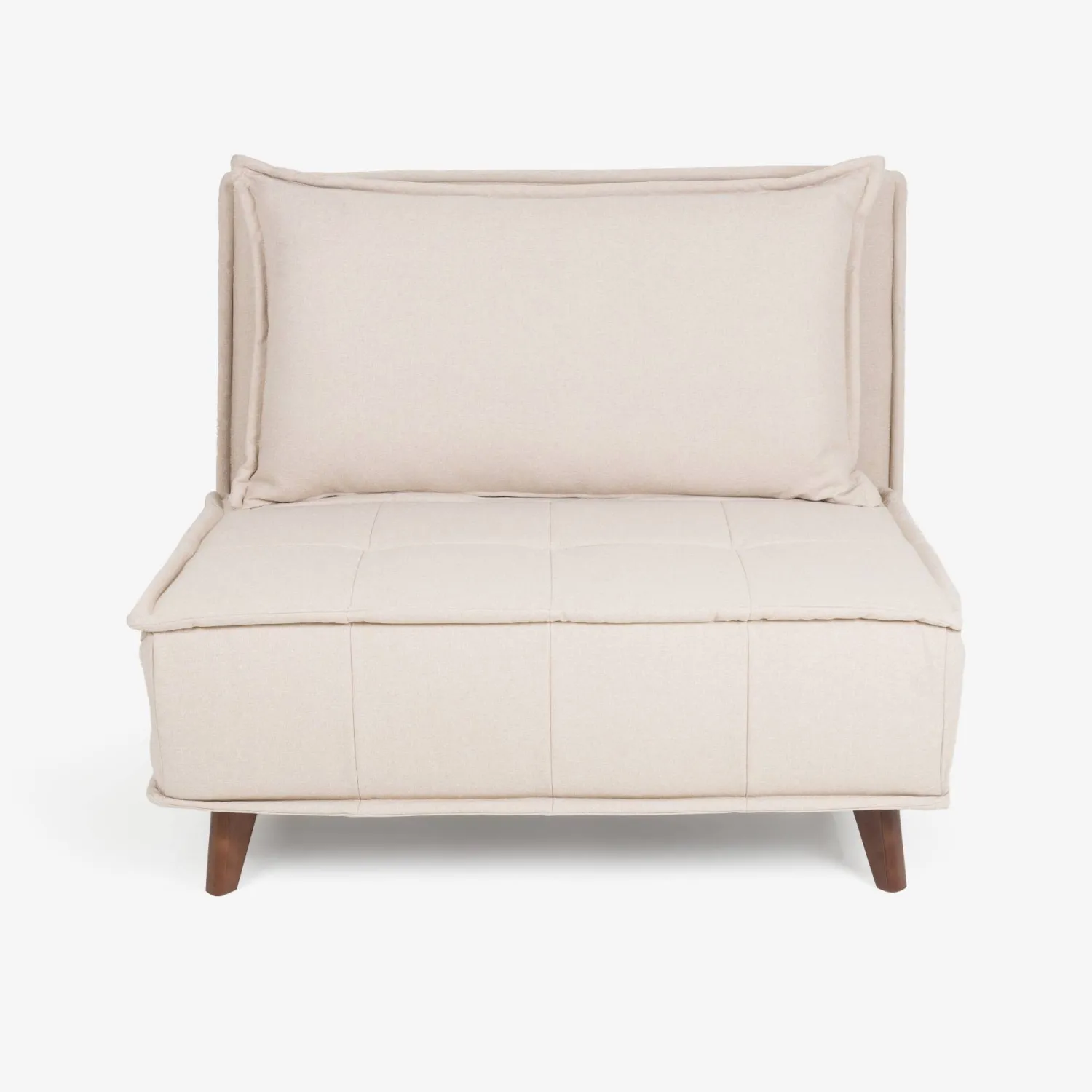 Casa Viva Sofá cama individual crema 104x92x84cm Best