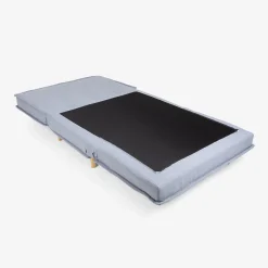 Casa Viva Sofá cama individual gris claro Gael 104x92x84cm Clearance