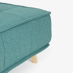 Casa Viva Sofá cama individual verde Luca 104x92x84cm Best