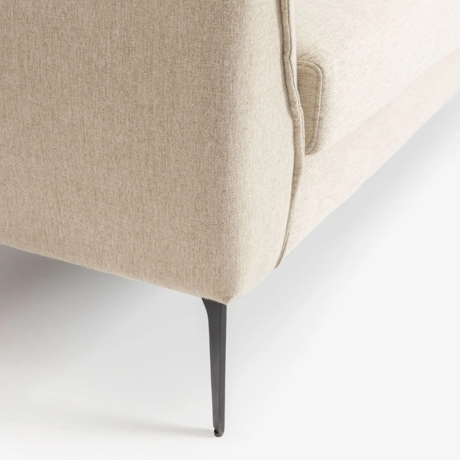 Casa Viva Sofá de 3 plazas beige Balt 207x90cm Clau&Chloe Discount