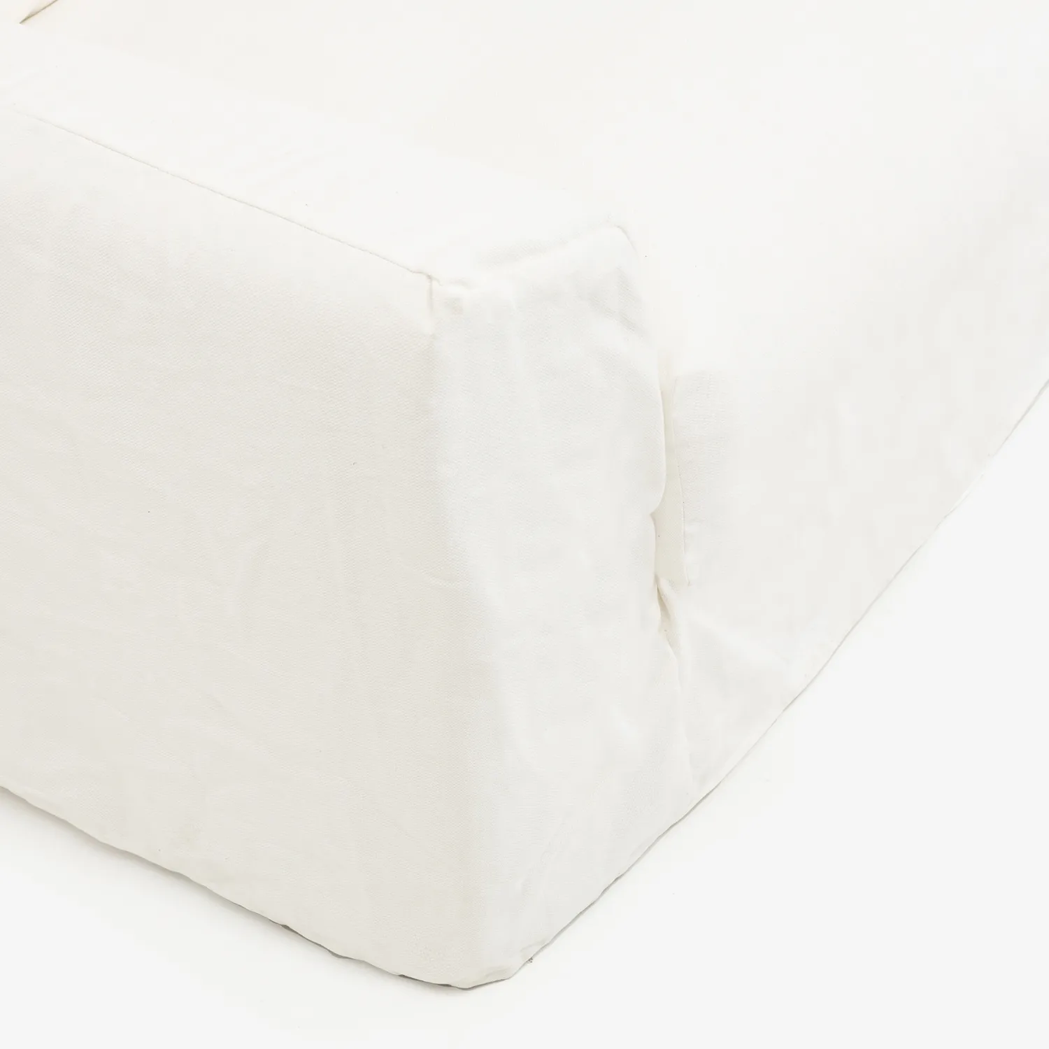 Casa Viva Sofá de 3 plazas de lino blanco Ibi 200x105x100cm Clau&Chloe Discount