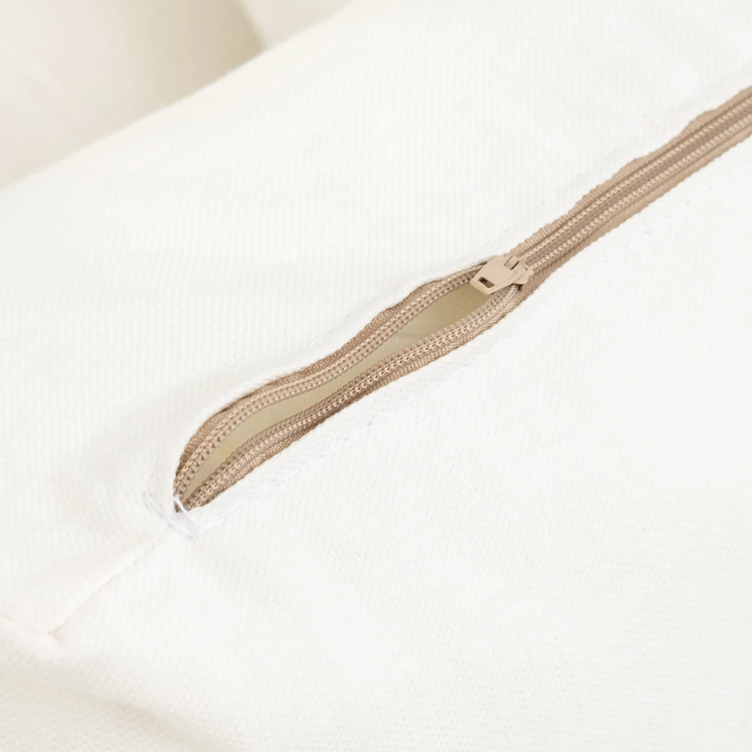 Casa Viva Sofá de 3 plazas de lino blanco Ibi 200x105x100cm Clau&Chloe Discount