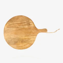 Casa Viva Tabla de cortar de madera mango Ø50cm Online