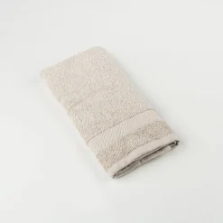 Casa Viva Toalla de tocador de algodón beige Vic 30x50cm - 500 gr/m² Outlet