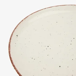 Casa Viva Vajilla de 12 piezas de cerámica beige Iria Clearance