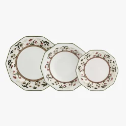 Casa Viva Vajilla de 12 piezas de cerámica Flora Outlet