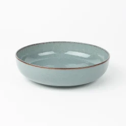 Casa Viva Vajilla de 12 piezas de porcelana azul Olite Hot