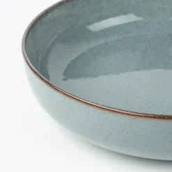 Casa Viva Vajilla de 12 piezas de porcelana azul Olite Hot