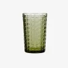 Casa Viva Vaso alto de vidrio verde Forea 35cl Hot