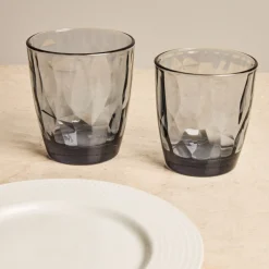 Casa Viva Vaso de agua de cristal Ocean Blue Diamond 30cl - Bormioli Online