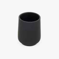 Casa Viva Vaso portacepillos de poliresina negro Carbon Ø8x10cm Clearance