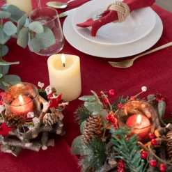 Casa Viva Vela decorativa LED beige Ø7x10cm New