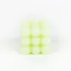 Casa Viva Vela decorativa verde Cubic 6x6cm